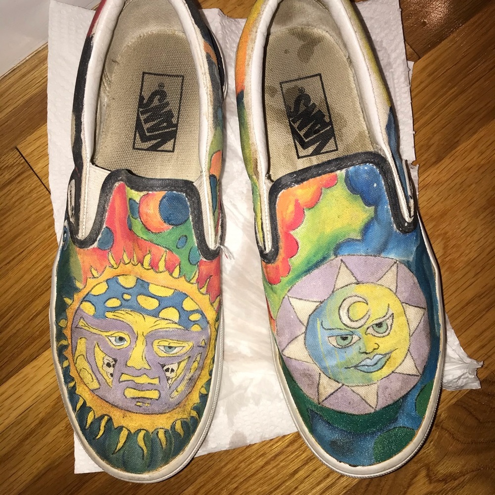 Vans hand painted sublime